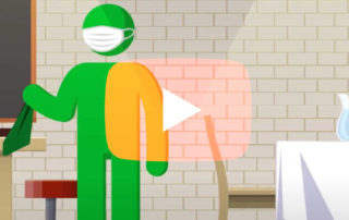 Video "Social Distance im Restaurant" 4