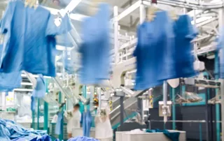 Krankenhaus-Wäschereien sind systemrelevant. 2
